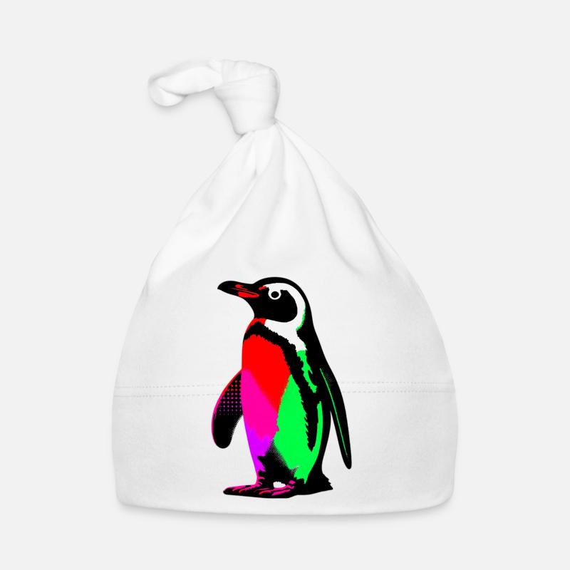 Pinguin Baby Bio-Mütze