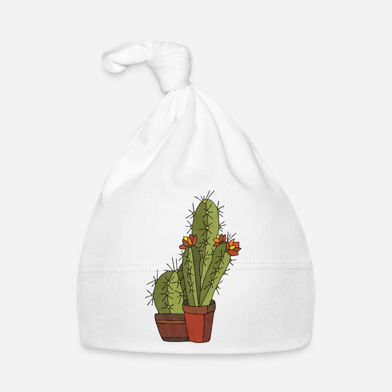Blumen Baby Bio-Mütze
