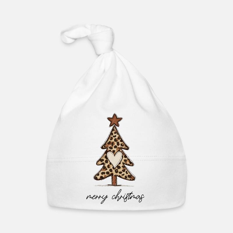 Sapin de Noël Leoprint – Joyeux Noël Bonnet bio Bébé