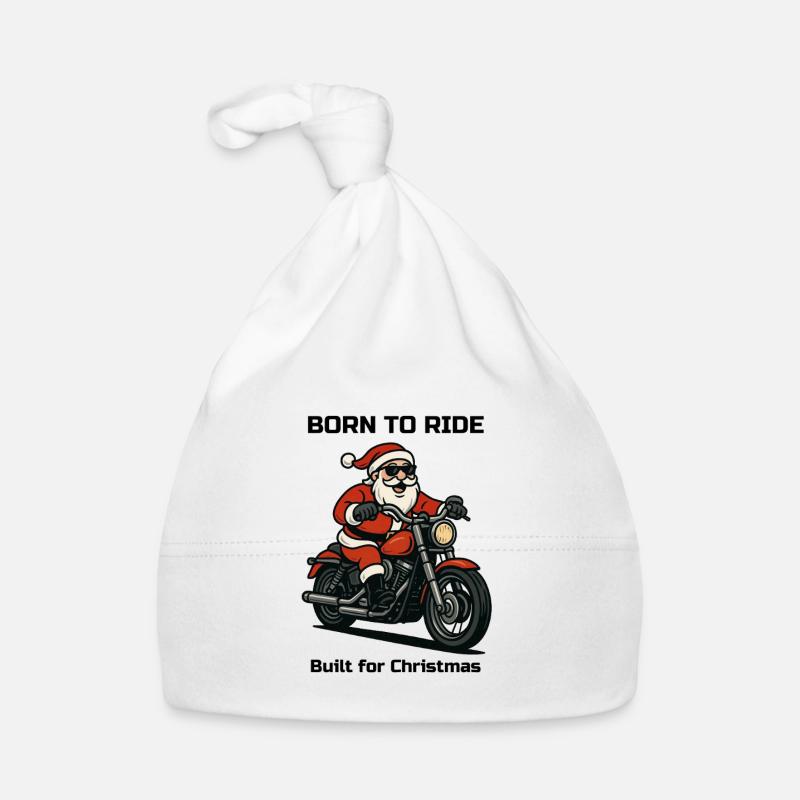 Noël motard Bonnet bio Bébé