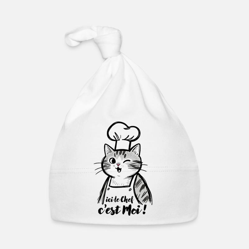 Cat Chef, hier bin ich! Baby Bio-Mütze