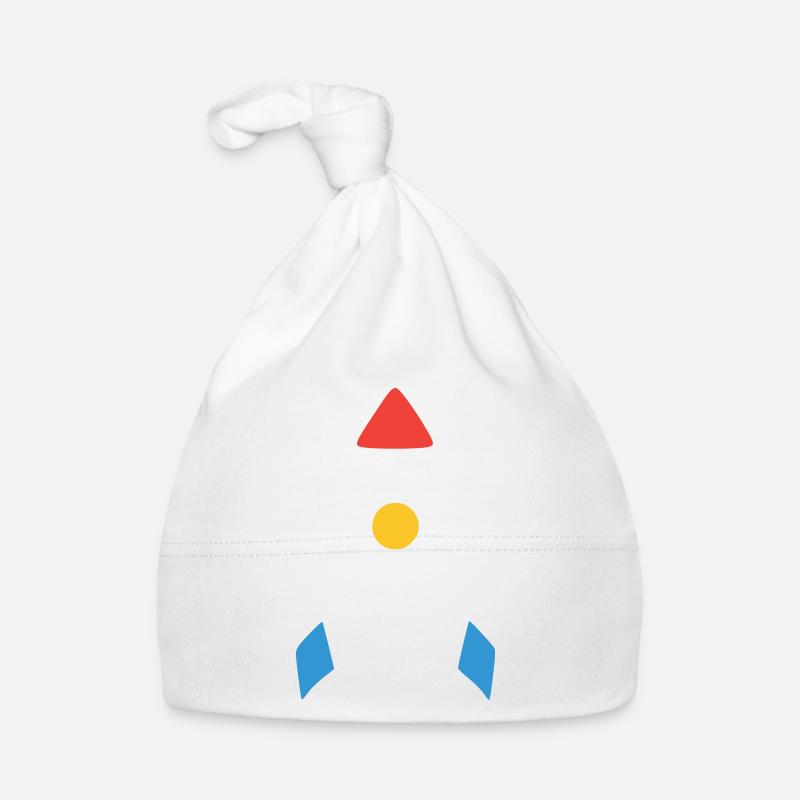 Abstract Rocket Spaceship Organic Baby Cap