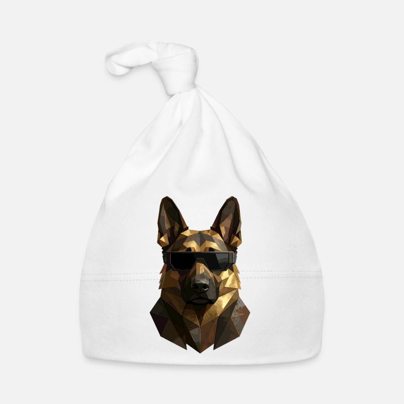 Schäferhund Hund Liebe Deutscher Schäferhund Hunde Baby Bio-Mütze