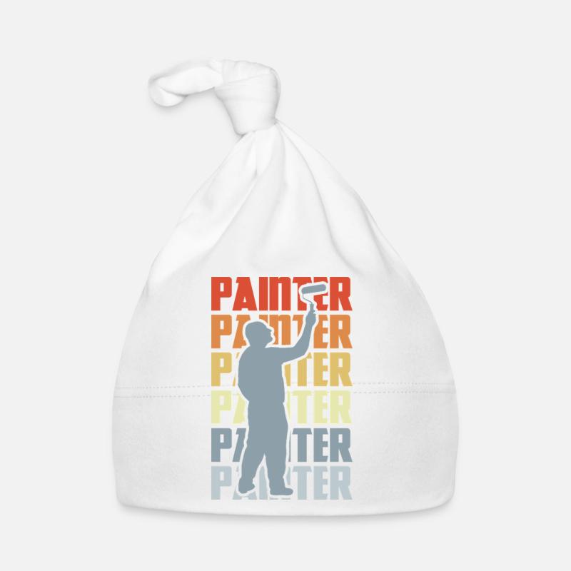 Peintre Varnisher Rétro Bonnet bio Bébé