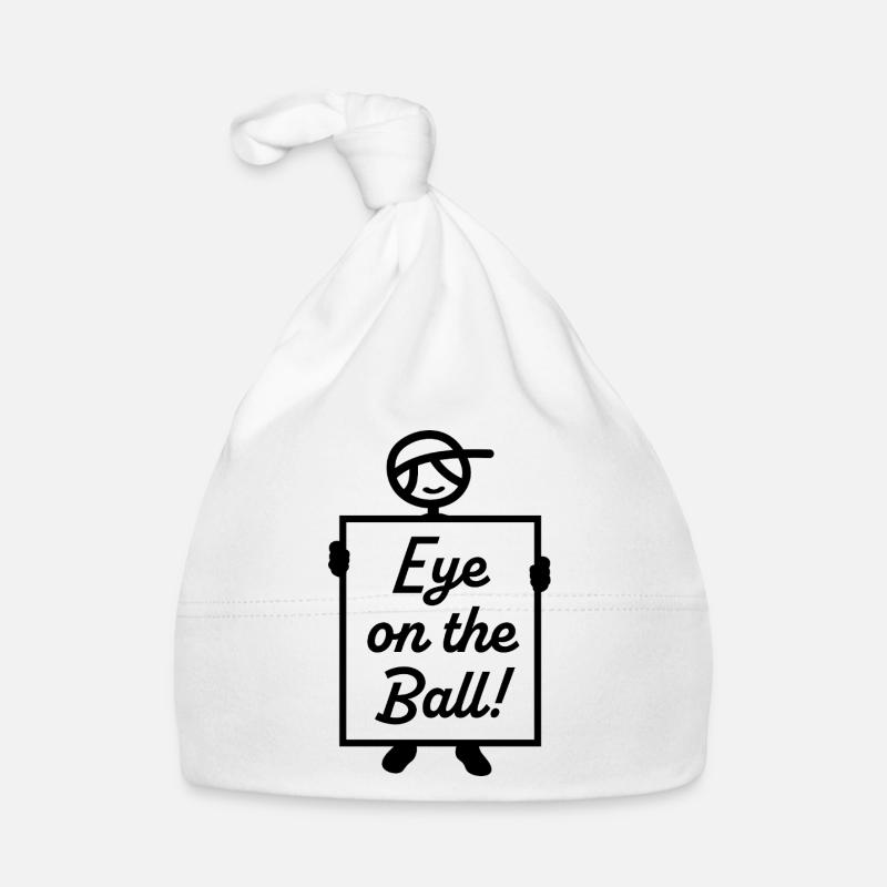 Augenblick auf den Ball Baby Bio-Mütze