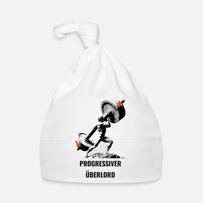 Progressiver Überlord | Progressive Overload Shirt Baby Bio-Mütze