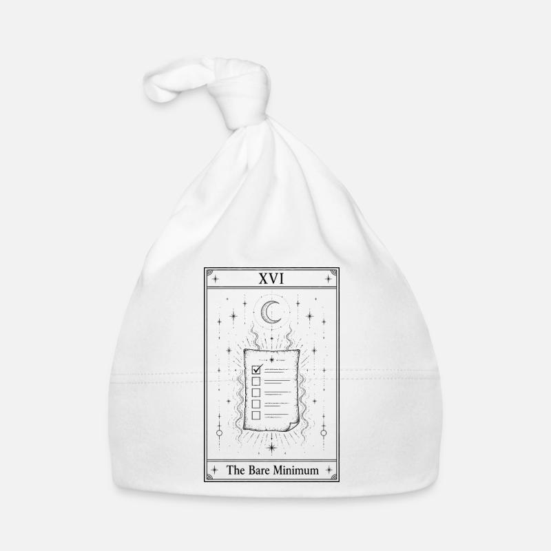 The Bare Minimum | Tarot Card Organic Baby Cap
