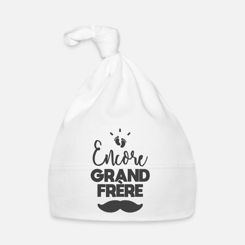 Encore grand frère Bonnet bio Bébé