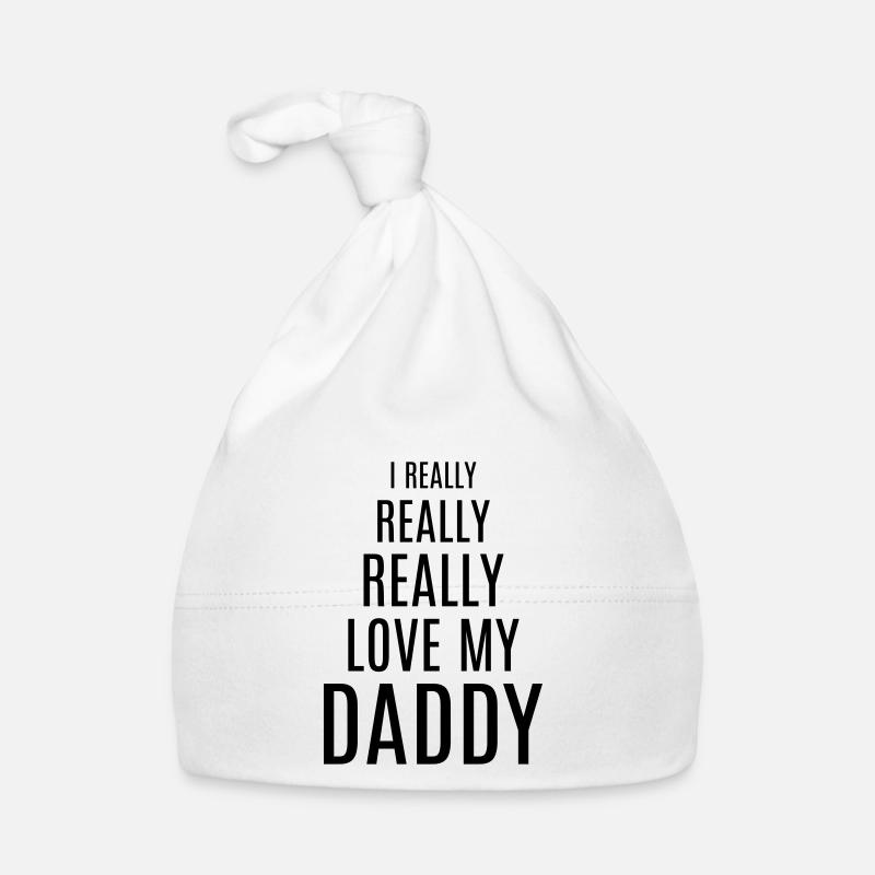 Bébé Proverbes papa Idée cadeau Love my Daddy Bonnet bio Bébé