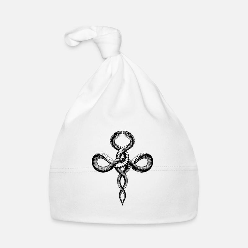 Snakes Organic Baby Cap