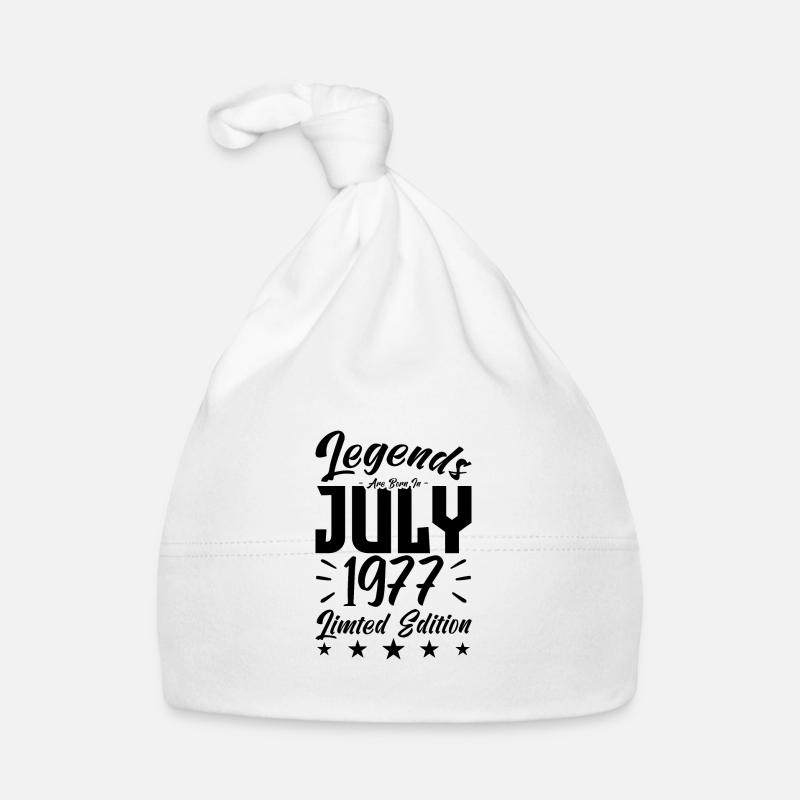 1977 birth. Birthday gift. Organic Baby Cap