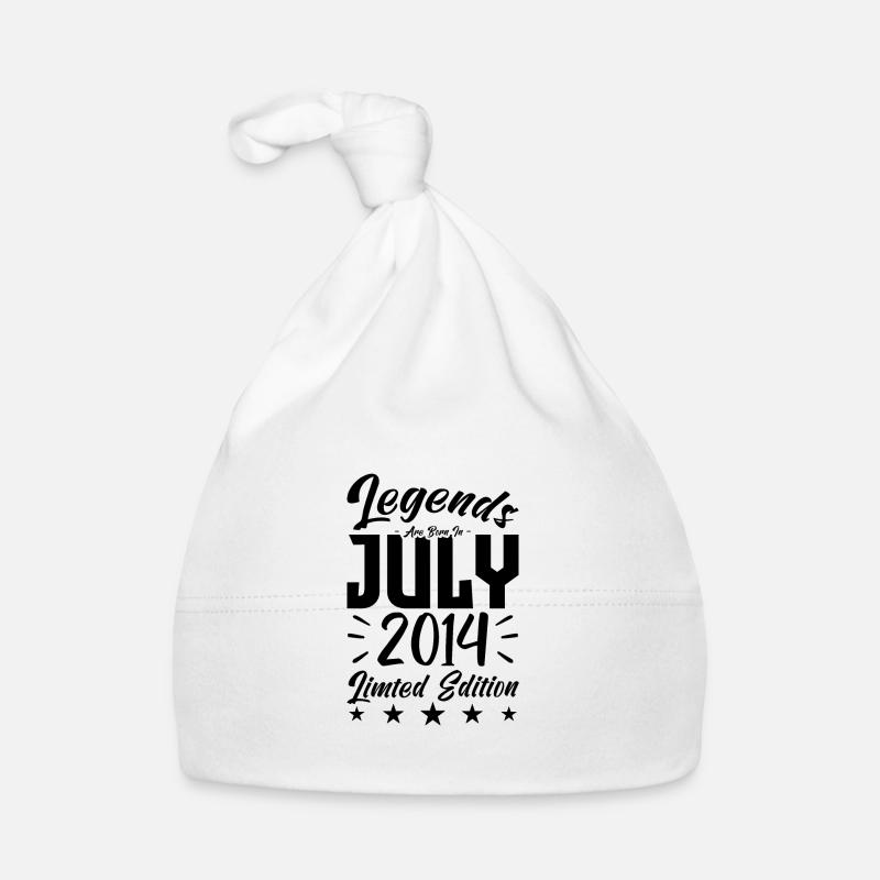 Naissance En Juillet 2014. Cadeau d'anniversaire. Bonnet bio Bébé