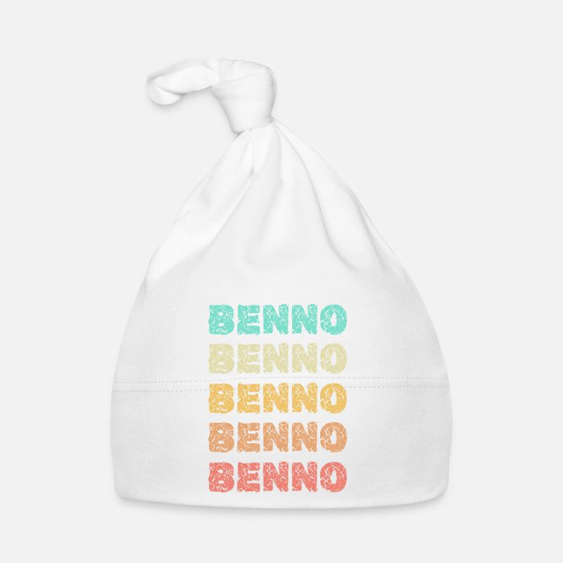 First name Benno Organic Baby Cap
