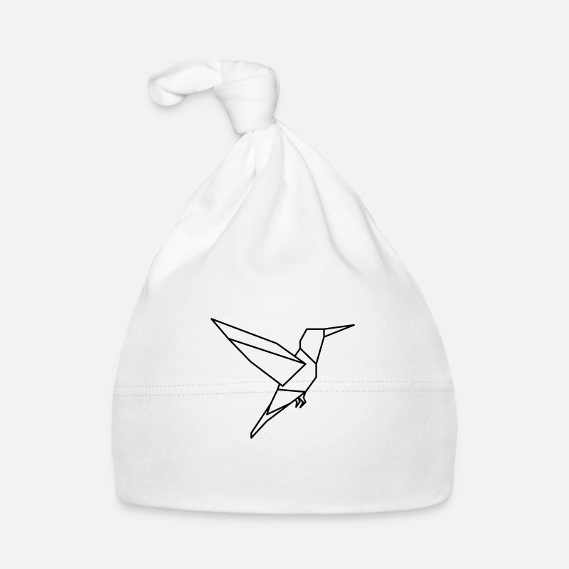 Vogel Bird Animal Minimal Baby Bio-Mütze