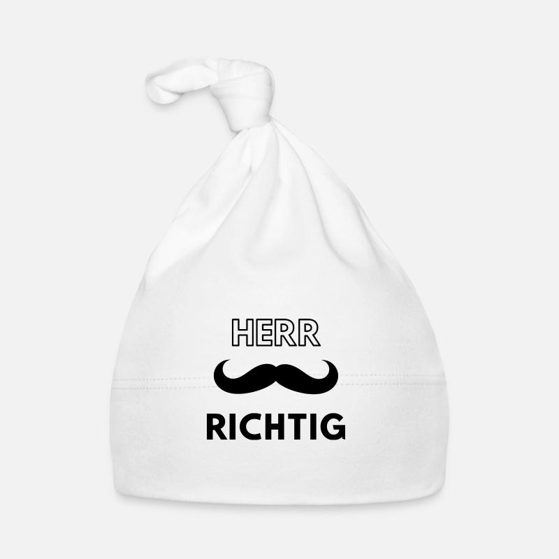 Herr Richtig Baby Bio-Mütze