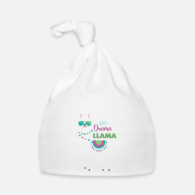 No Drama LLama Baby Bio-Mütze
