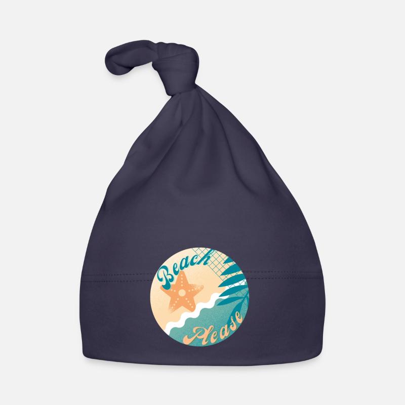 Beach please Organic Baby Cap