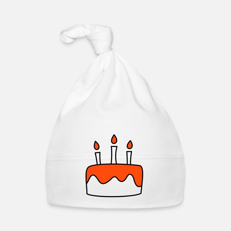 Gâteau d’anniversaire tricolore Bonnet bio Bébé