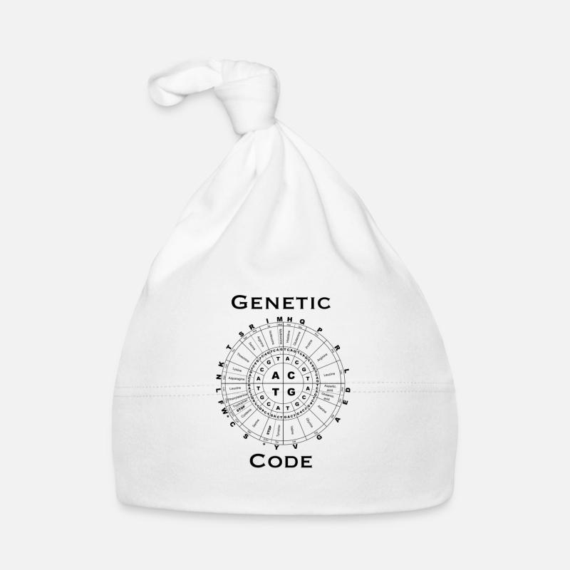 Genetic Code - Baby Bio-Mütze - Weiß