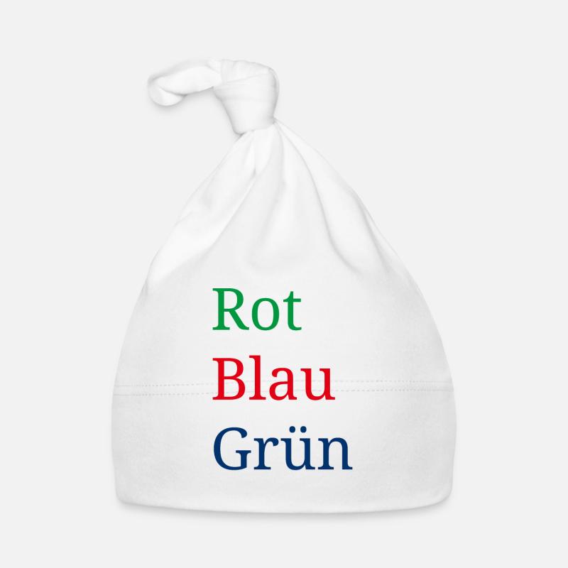 Optische Täuschung Illusion Baby Bio-Mütze