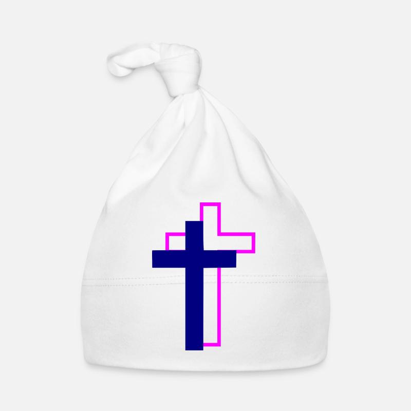 Crosses Organic Baby Cap