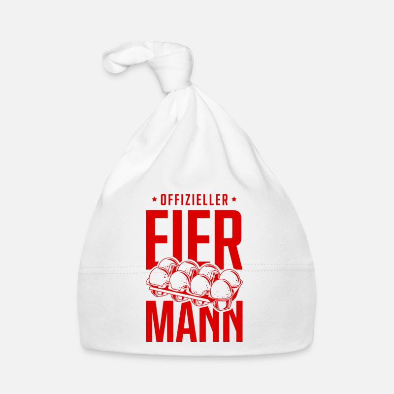 Offizieller Eiermann Baby Bio-Mütze