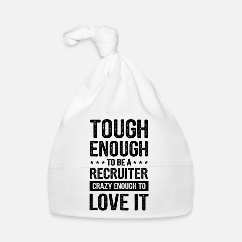 strong recruiter advertiser Organic Baby Cap