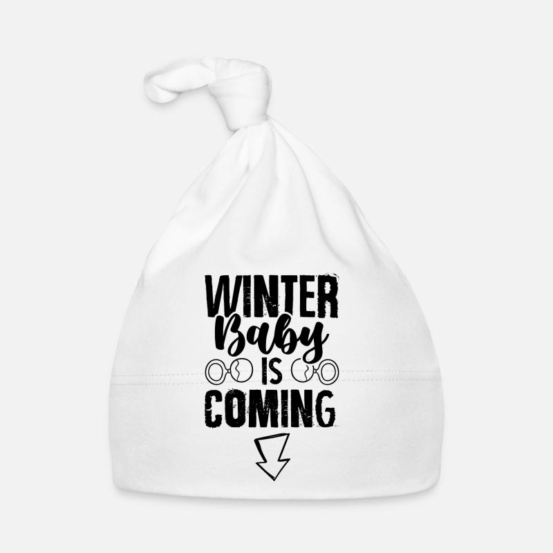 Le bébé d’hiver arrive Bonnet bio Bébé