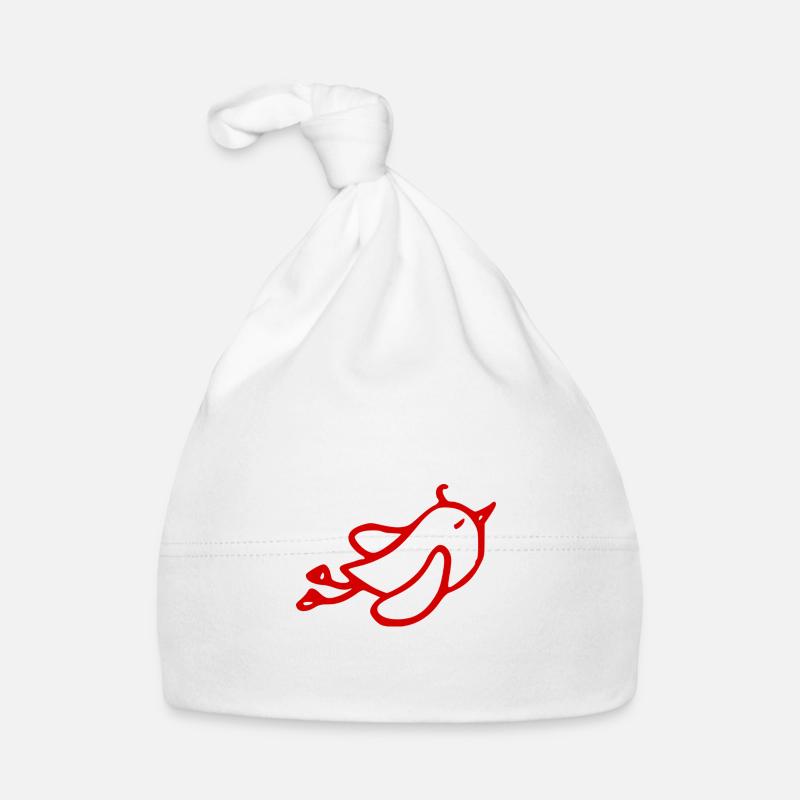 doux oiseau Bonnet bio Bébé
