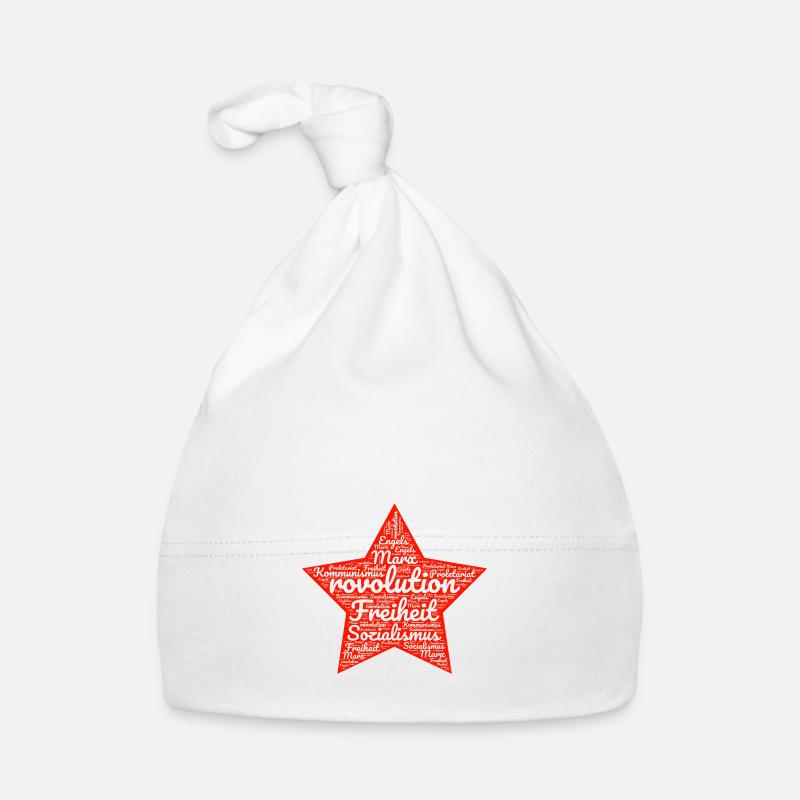 Revolution roter Stern Baby Bio-Mütze