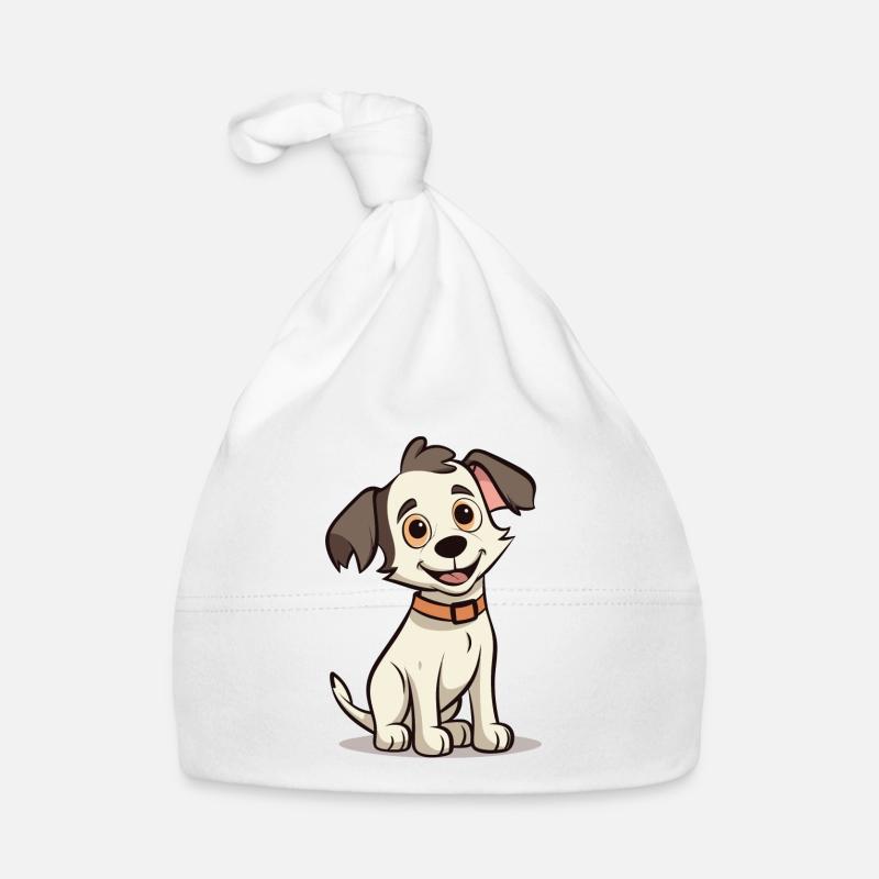 Conception de chien mignon pour les propriétaires de chiens Bonnet bio Bébé