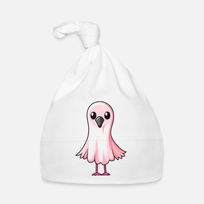 Flamingo Halloween Comic Geist Baby Bio-Mütze