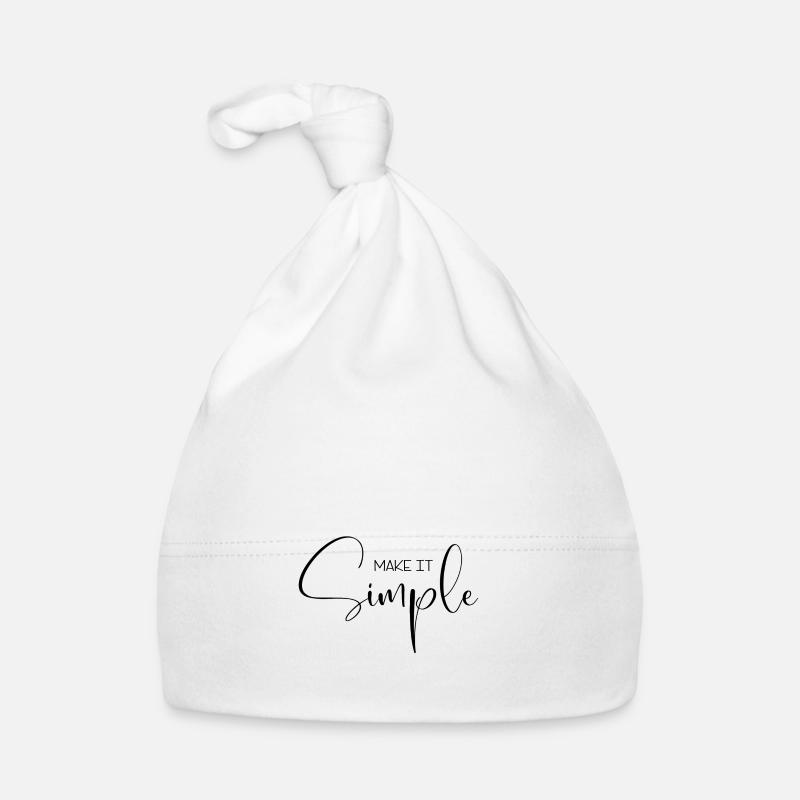 Make it Simple Baby Bio-Mütze