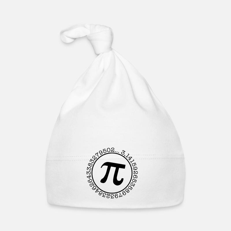 PI - Archimedes' constant Organic Baby Cap
