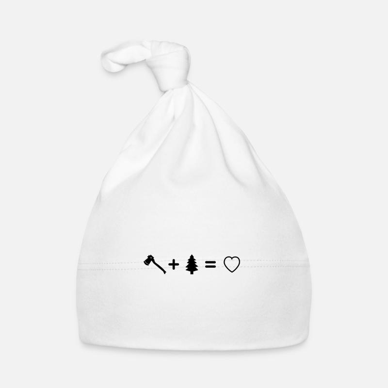 Hache en bois de forêt Bonnet bio Bébé