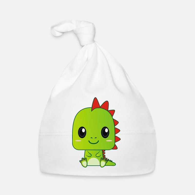 Dragon vert bébé mignon Bonnet bio Bébé