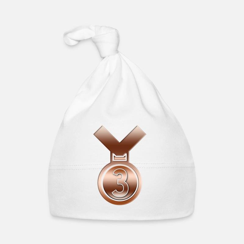 3e place Médaille du prix de réussite de bronze Bonnet bio Bébé