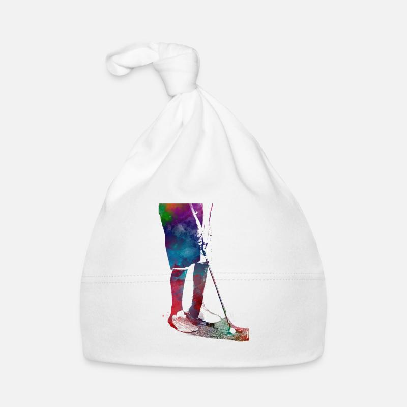 Sport des joueurs de golf #golf #sport Bonnet bio Bébé
