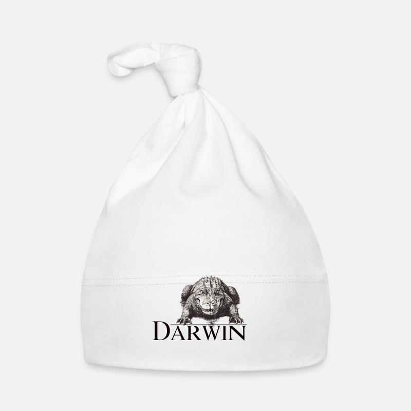 Darwin Aligator Organic Baby Cap