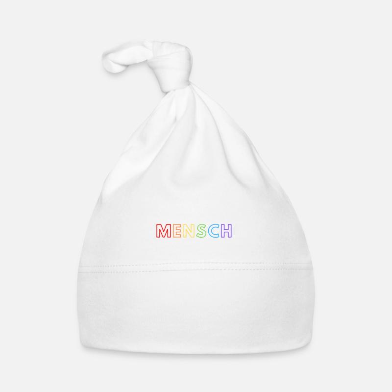 Mensch Regenbogen Baby Bio-Mütze
