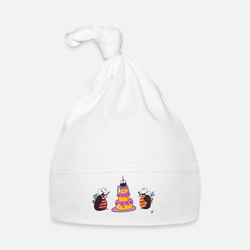 Voler avec du gâteau Bonnet bio Bébé