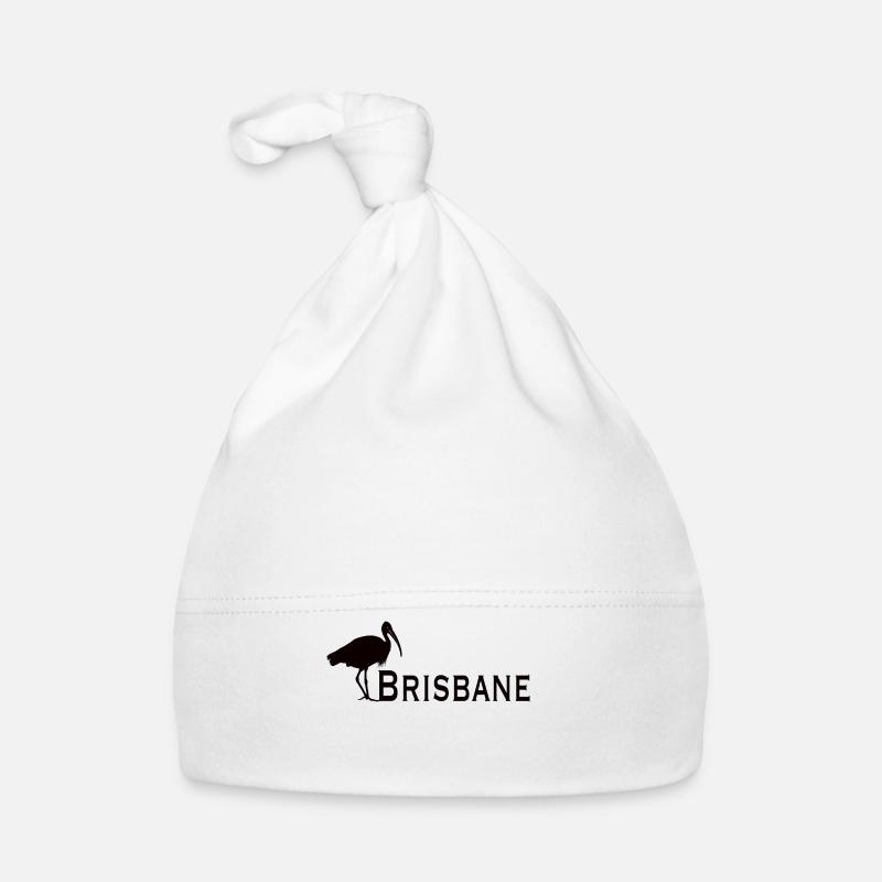Bin Chicken Brisbane Organic Baby Cap