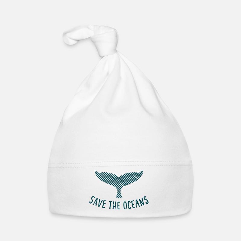 Save the oceans Baby Bio-Mütze