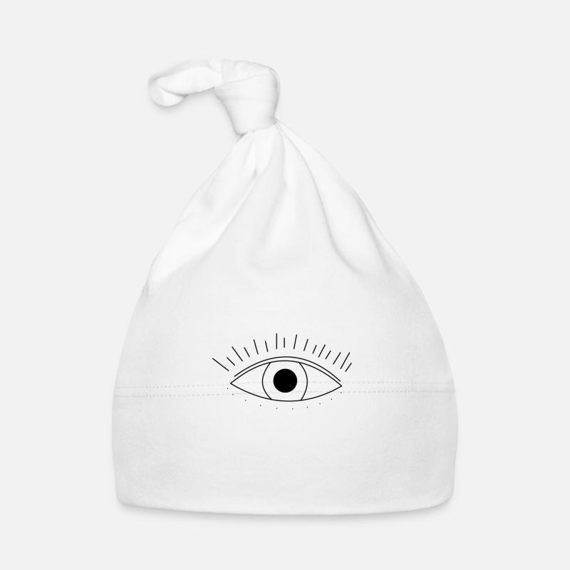 Hipster oeil illuminati Bonnet bio Bébé