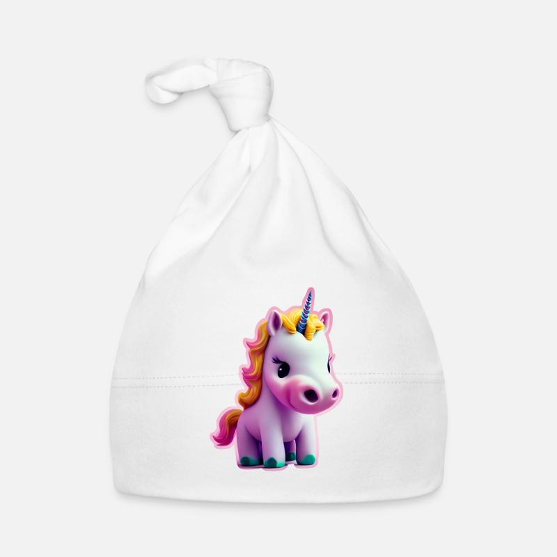 Einhorn Baby Bio-Mütze