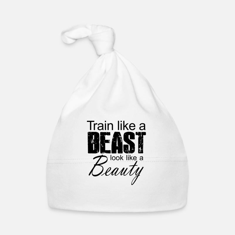Train Like A Beast Look Like A Beauty Baby Bio-Mütze