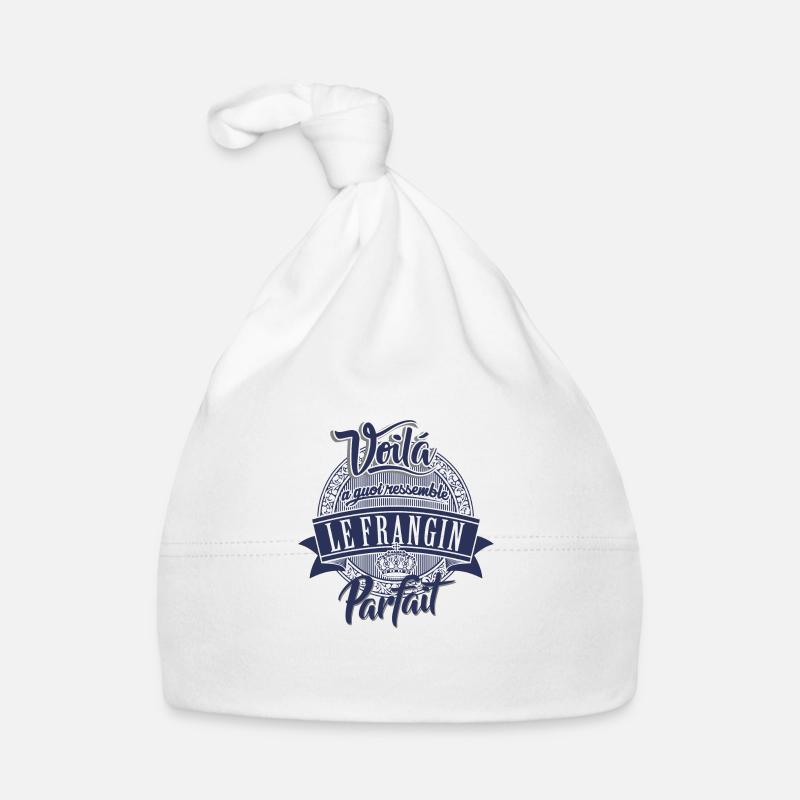 "Frangin parfait" Bonnet bio Bébé