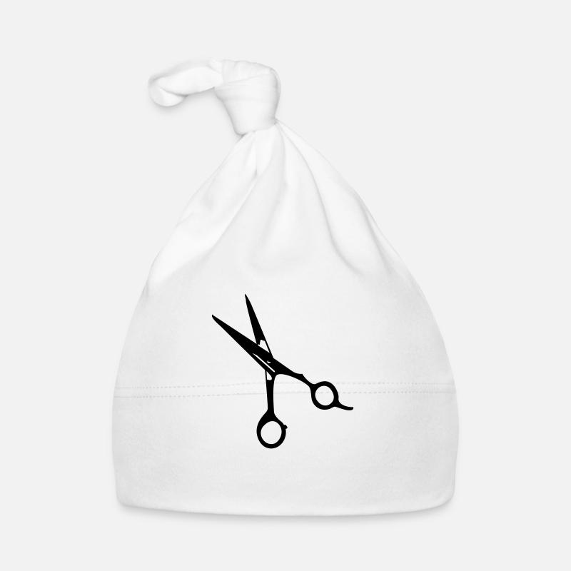 ciseaux de coiffeur / scissors (1c) Bonnet bio Bébé