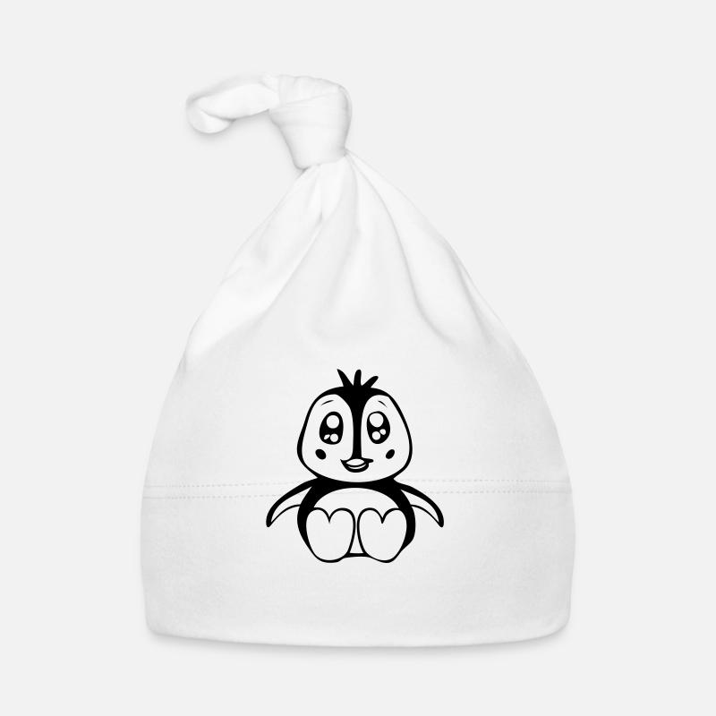 baby pinguin Bonnet bio Bébé