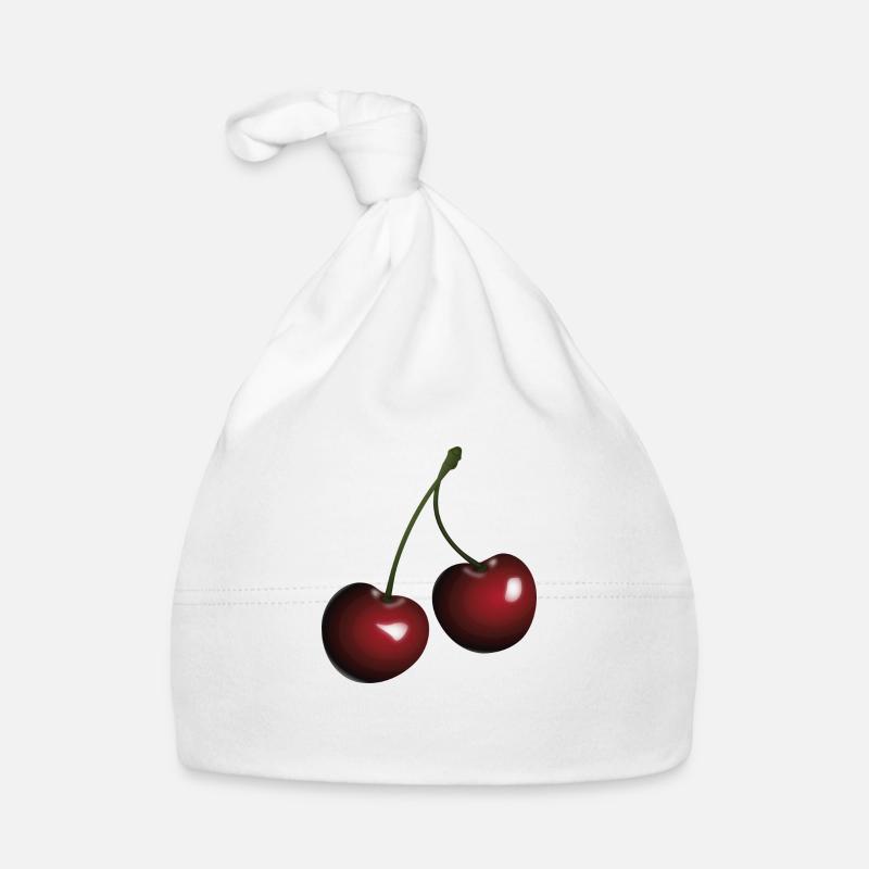 cherries Organic Baby Cap